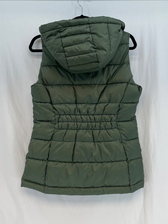 Bench Puffer Vest Fitted Hood Green Women’s Size Small - Picture 11 of 14